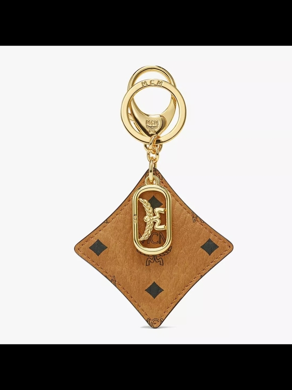 MCM BICOLOR DIAMOND KEY CHAIN - Picture 12 of 12